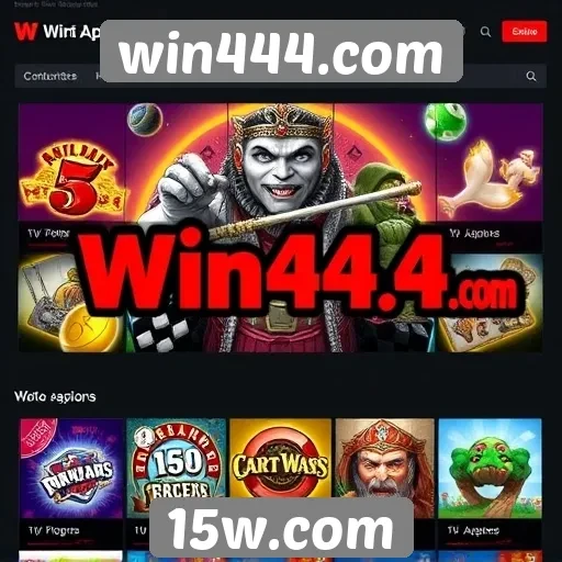 Análise da biblioteca de jogos do win444.com